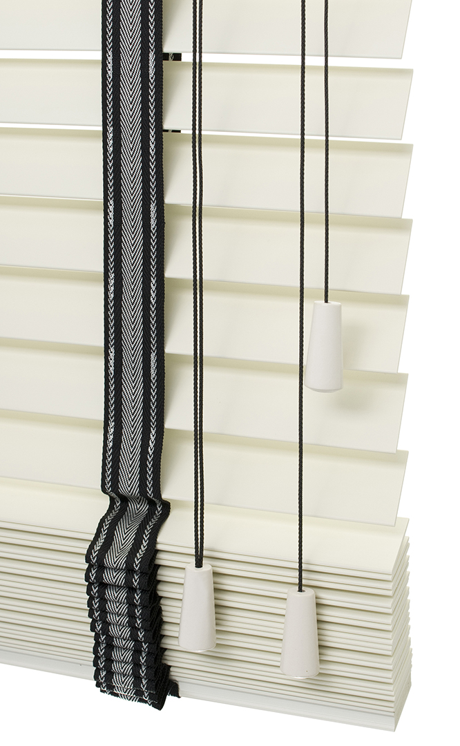 PVC Jaloezieën Faux Wood 50mm